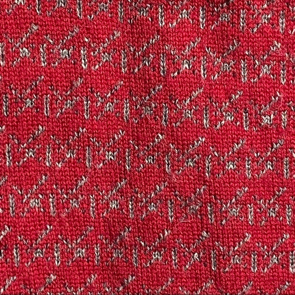 EIR MEN’S 100% Wool Pullover Windbreak Quarter Zip Sweater M - Picture 5 of 10
